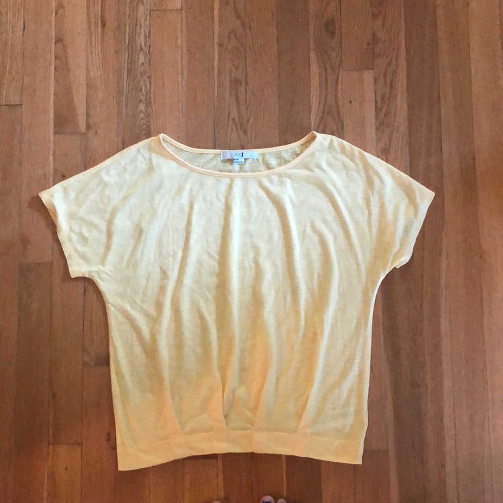 Yellow shirt